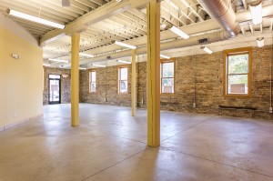 Concrete Floors and Natural Light Office